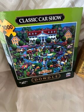 Dowdle Classic Cars 1000 Piece Puzzle